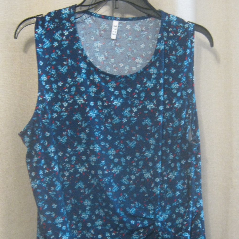Elle 1X Sleeveless Tunic